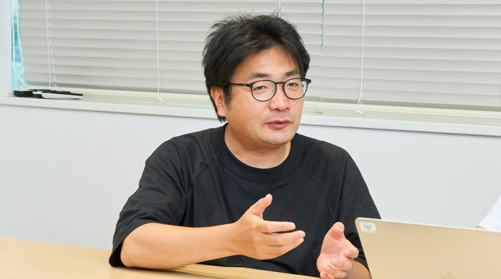 インタビュー風景 西原さん