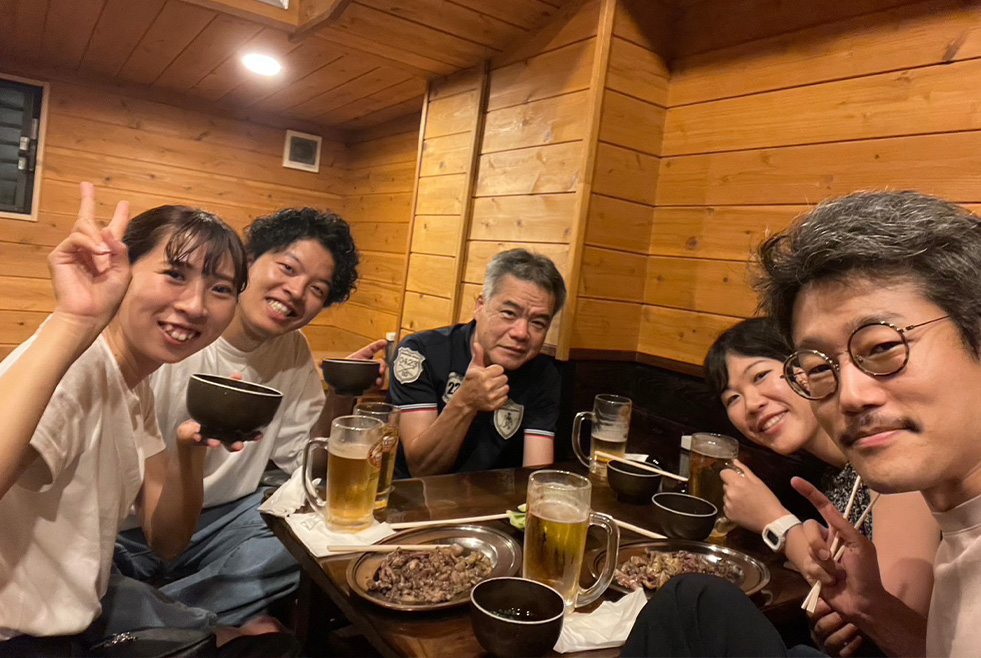 義弟夫婦と妻とお義父さん