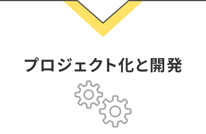 プロジェクト化と開発