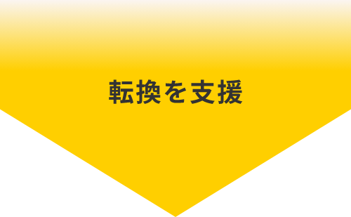 転換を支援。