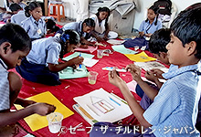 子どもクラブのアートワークショップ