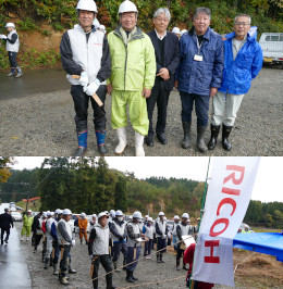 坂井市、地域団体、地主様との連携