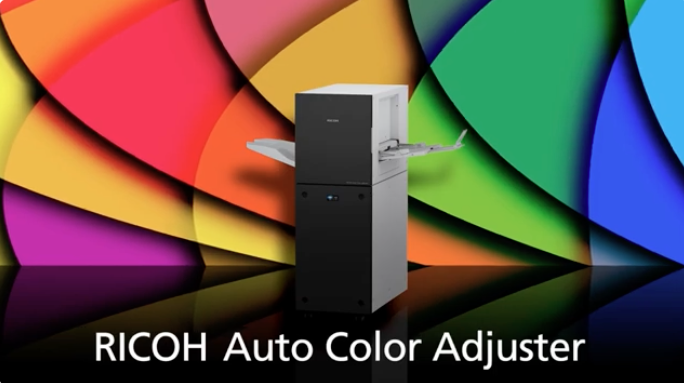 RICOH Auto Color Adjusterを説明する動画を再生します